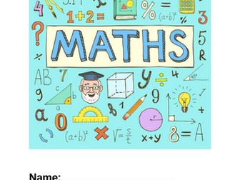 50 Page Maths Booklet
