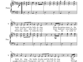 When The Spring Comes In - Traditional Folk Song