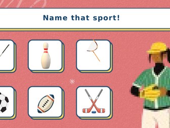 Art and Sport Collage Project