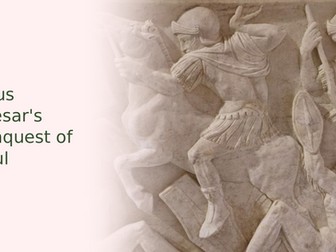 Julius Caesar's Conquest of Gaul Slideshow Presentation