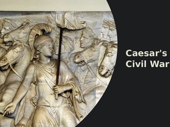 Julius Caesar's Civil War Against Pompey Slideshow Presentation