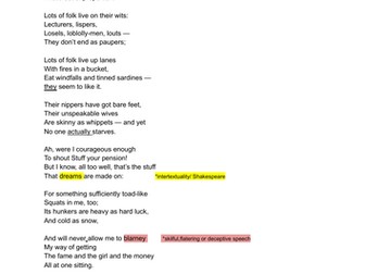 "Toads" by Philip Larkin: A /AS LEVEL ENGLISH LITERATURE poetry analysis