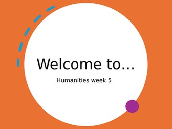 Humanities week 5