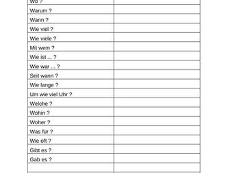 Speaking Exam - GCSE German - Coping with Questions