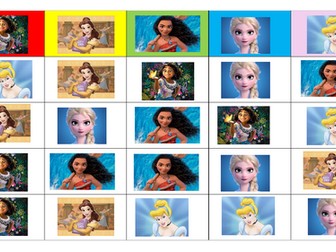 Rapid Naming (Disney)