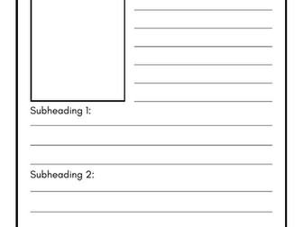 Report Writing Template