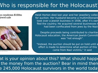 Holocaust Ripples of Responsibility