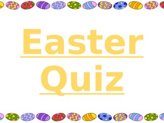 Easter Quiz