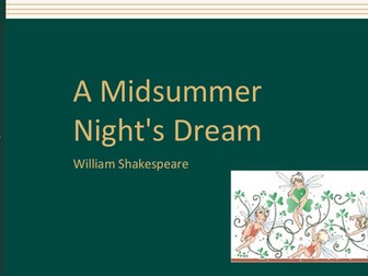 A Midsummer Night's Dream