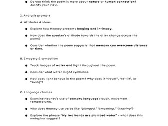 The Otter - Seamus Heaney