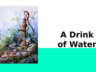 A Drink of Water - Seamus Heaney