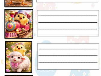 EYFS/ Primary 1 Easter Chick Writing