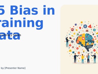 Bias in Training Data and Fairness in AI – Digital Technologies Lesson 5