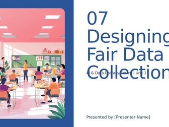 Designing Fair Data Collection – Lesson 7