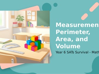 KS2/Year6 Maths SATs Survival Measurement