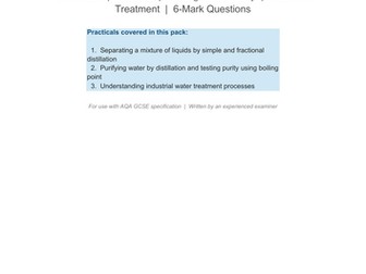 AQA GCSE Chemistry Required Practical- Water purification
