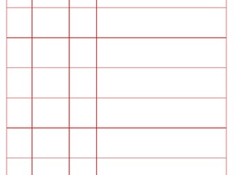 Reading Record Template