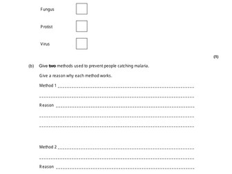 Paper 1 - AQA Combined Science - Biology HT (Combined) 144 marks - Prediction 2026