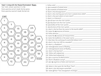 Rivers Revision Grid