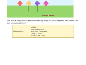 HABITAT AND ENVIRONMENT-YEAR 3