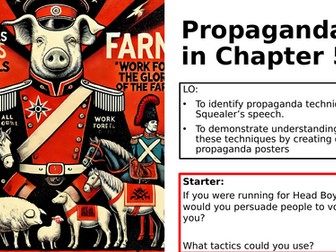 Ch 5 Animal Farm - Propaganda Posters