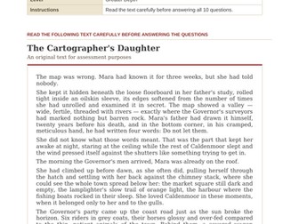 Year 6 SATs style Reading Comprehension