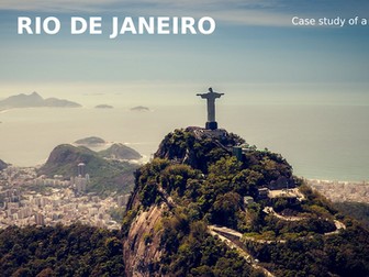 Geography case study into a major city in an NEE - Rio de Janeiro