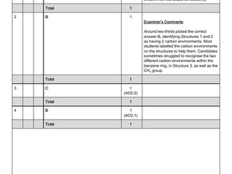 NMR Spectroscopy - C13 and Proton NMR - A Level Chemistry OCR