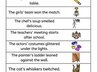 Apostrophe sentences