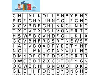 BASIC ENGLISH WORDSEARCH (1) GREETINGS