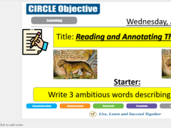 William Blake SoW - Year 8