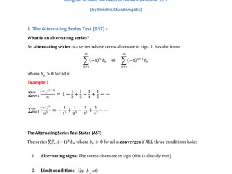 Alternating Series Test – Mega Smart Notes (AP Calculus BC Unit 10.7)