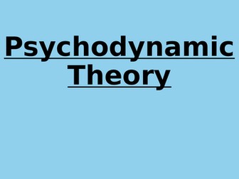 Sport Psychology - Psychodynamic & Motivation