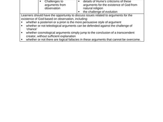 Arguments Based on Observation: Teleological & Cosmological Lessons
