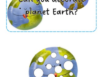Earth Day - decorate Earth