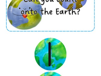 Earth day - Numbered Earth
