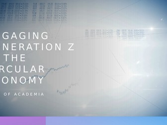 Gen Z - Circular Economy