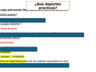 Qué deportes practicas