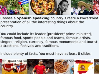 Cover computer work for Spanish lessons