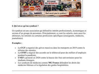 Les Syndicats en France : Rôle, Limites et Évolutions