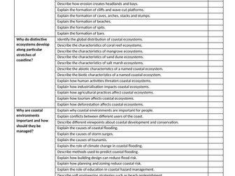 iGCSE Geography Edexcel - PLC's