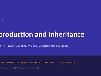 IGCSE Biology: Genetics & Inheritance