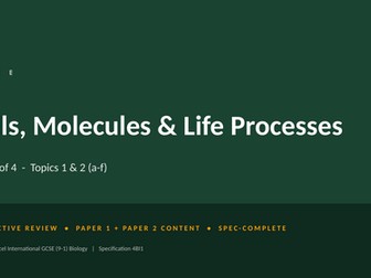 IGCSE Biology Revision Series (4 Decks, Full Spec)