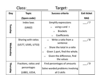 Grade 5 skills booklets