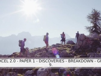 EDEXCEL 2.0 - BREAKDOWN OF DISCOVERIES PAPER - GRADE 9