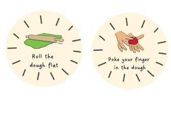Playdough Vocab Discs