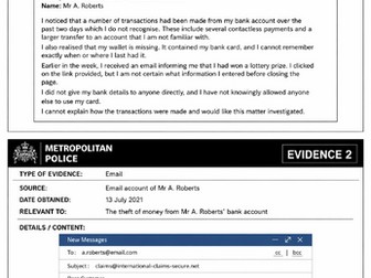 Criminal mystery - where did the money go?