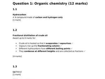 2026 AQA Combined GCSE Science Exam Preparation Papers and Decks