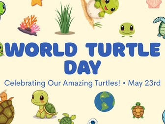 World Turtle Day Assembly | KS1 & KS2 | Animals, Habitats, Conservation and Environment