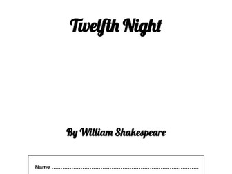 KS3 Twelfth Night Scheme of Work